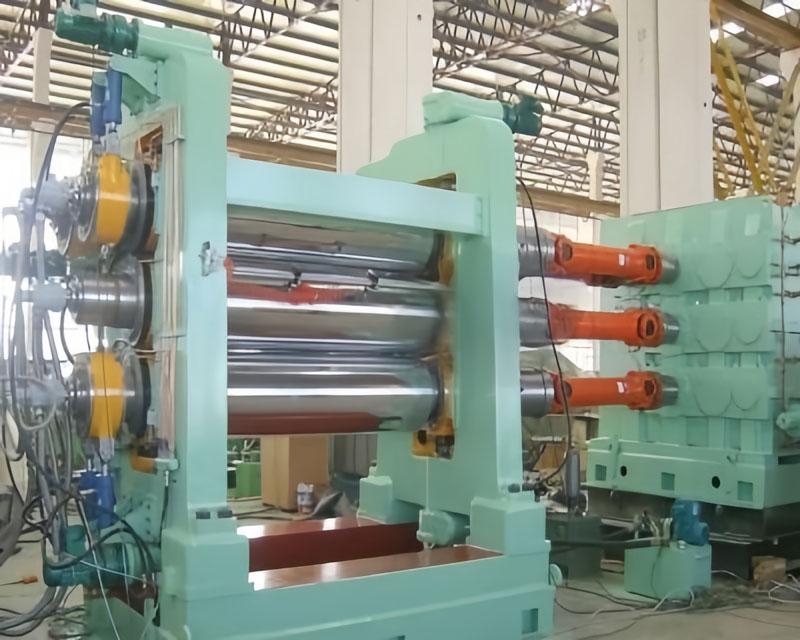 آلة كالندر بأربعة بكرات