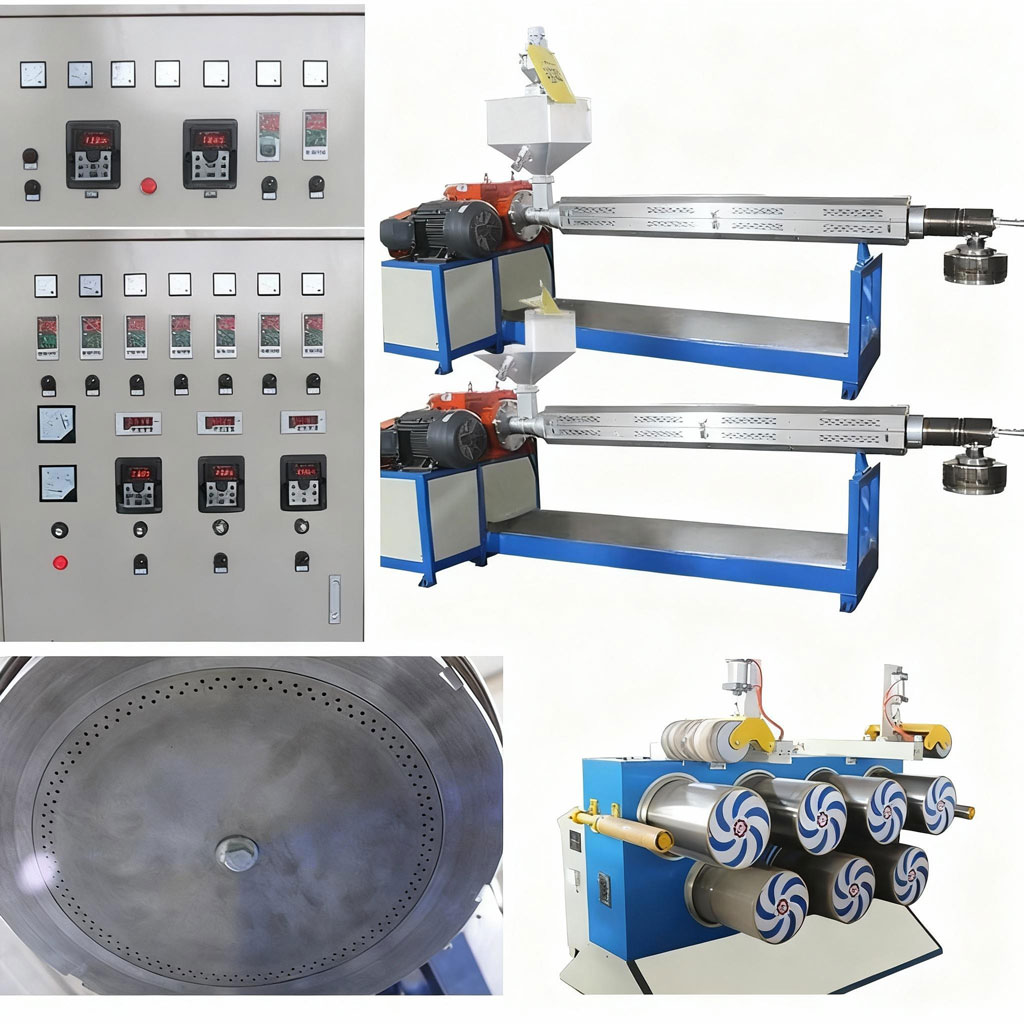 خط إنتاج غلاف NBR/PVC والملامح