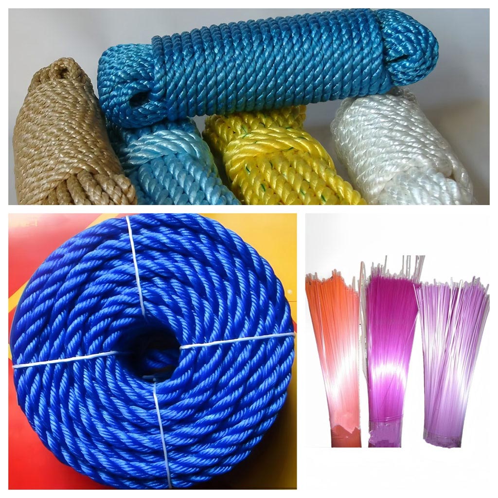 خط إنتاج البثق للخيوط البلاستيكية الطويلة